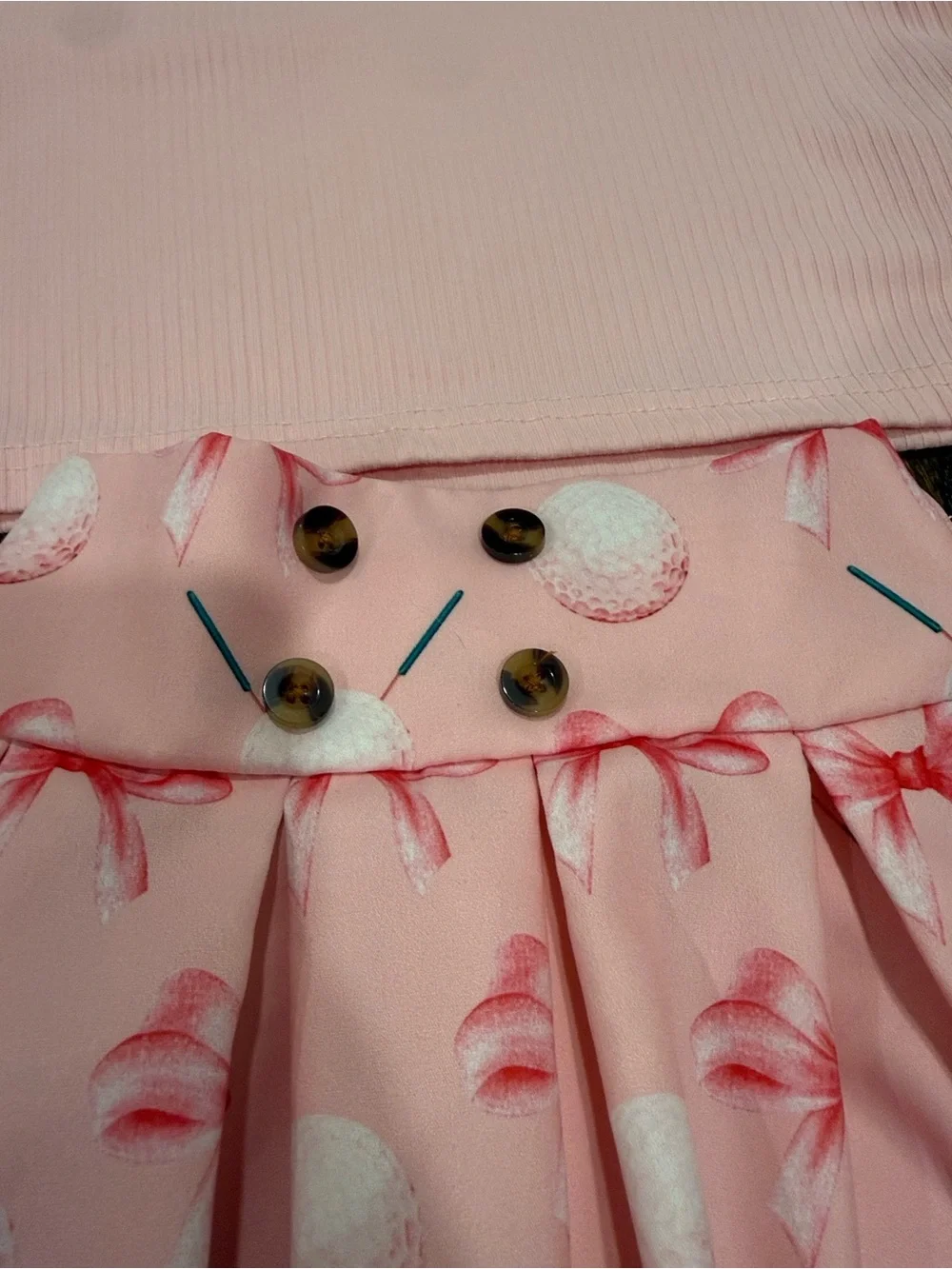 Pink Toddler Girl’s Golf Outfit 2-3T